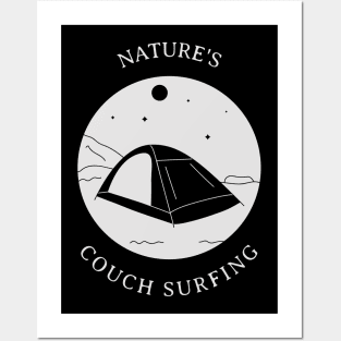 Nature's Couch Surfing Posters and Art